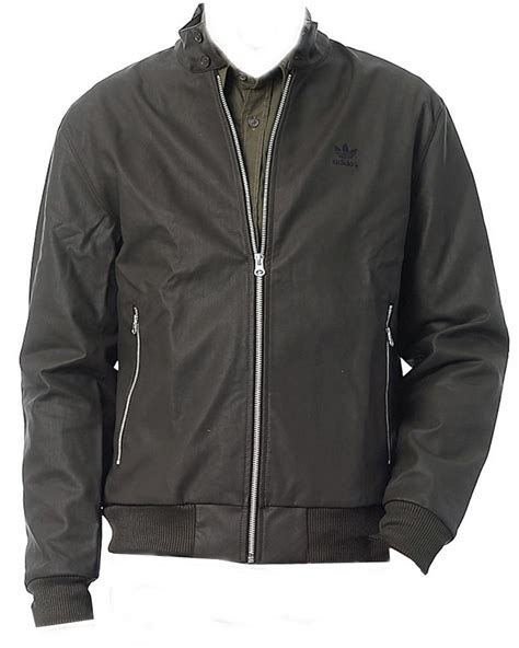 adidas fake leather jacket|adidas leather jacket men's.